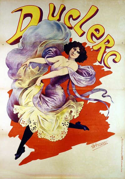 Poster Duclerc da Alfred Choubrac
