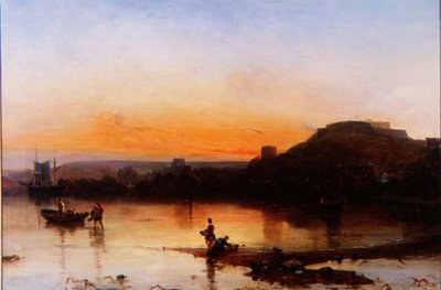 Forte Regent al tramonto da Alfred Clint
