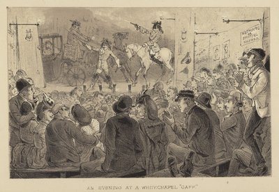 Una sera a Whitechapel Gaff da Alfred Concanen