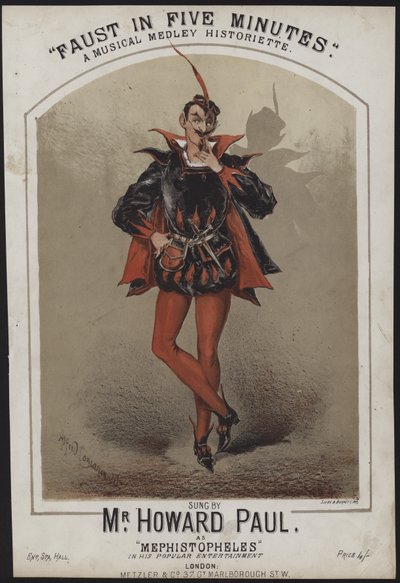 Faust in cinque minuti, Howard Paul, Mefistofele da Alfred Concanen