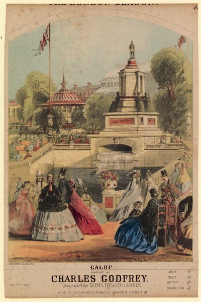 Galop. Mostra il giardino della Royal Horticultural Society creato in coincidenza con l