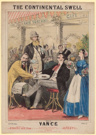 Il Dandy Continentale da Alfred Concanen