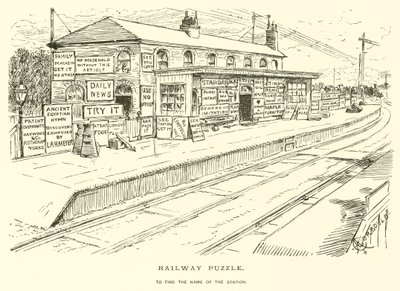Puzzle ferroviario da Alfred Courbould