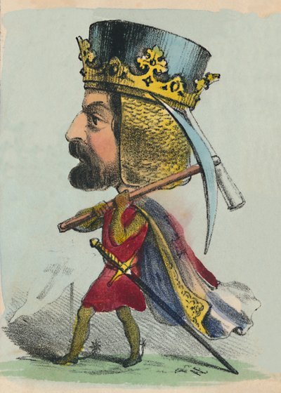 Riccardo I, 1856 da Alfred Crowquill