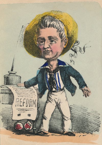 Guglielmo IV, 1856 da Alfred Crowquill