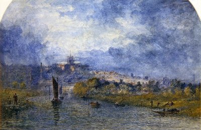 Tramonto su Norwich da Alfred Dawson