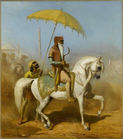 Ritratto del Maharaja Ranjit Singh da Alfred Dedreux