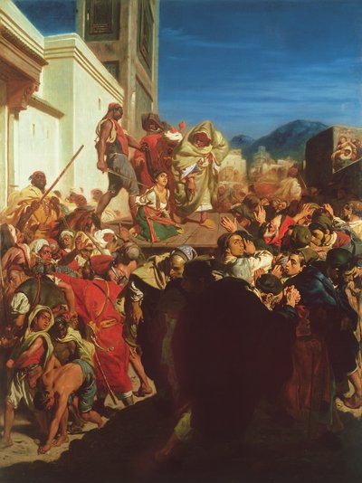Esecuzione di una Ebrea a Tangeri da Alfred Dehodencq