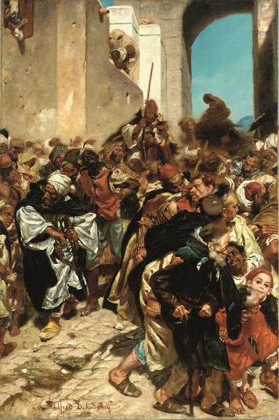 I prigionieri marocchini da Alfred Dehodencq