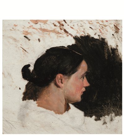 Ritratto di una ragazza da Alfred Dehodencq