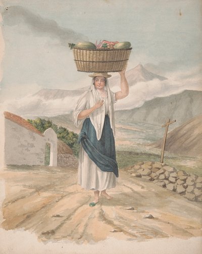 Venditrice di Port Orotava da Alfred Diston