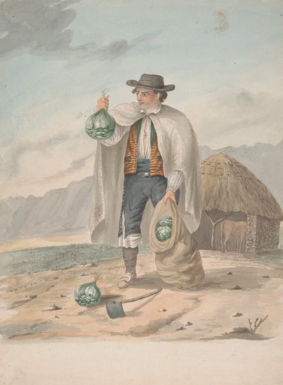 Tenerife - Uomo di Tacoronte da Alfred Diston