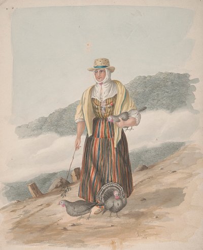 Donna di Ycod el Alto, Tenerife da Alfred Diston
