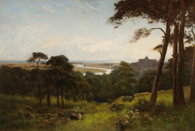 Arundel, mattina presto da Alfred East