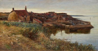 Porto di Crail al tramonto da Alfred East