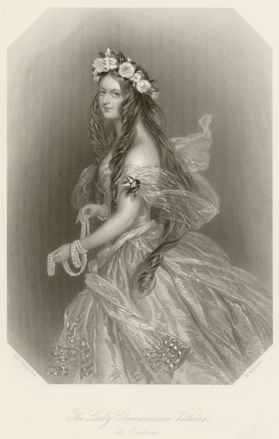 Lady Clementina Villiers da Alfred Edward Chalon