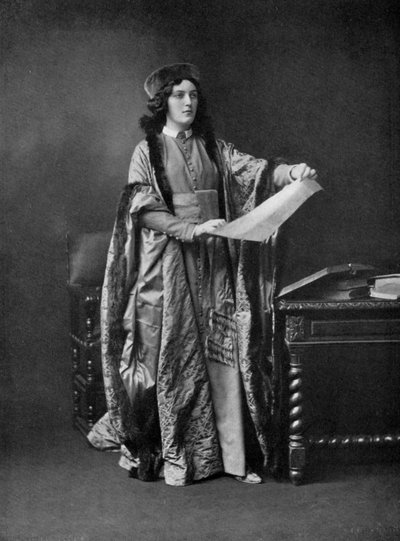 Amy Brandon Thomas 1890-1974, attrice inglese, 1911-1912 da Alfred Ellis and Walery