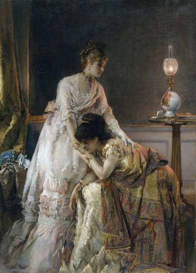 Dopo il ballo da Alfred Emile Stevens