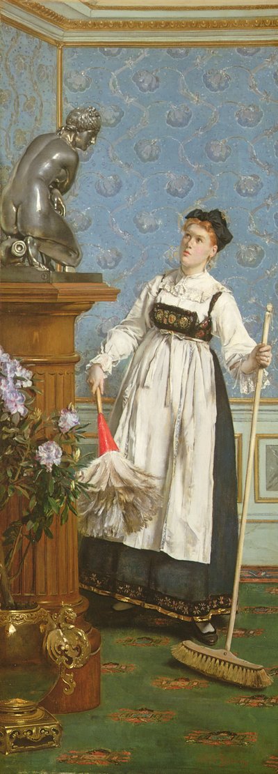 Un Conoscitore Aspirante da Alfred Emile Stevens