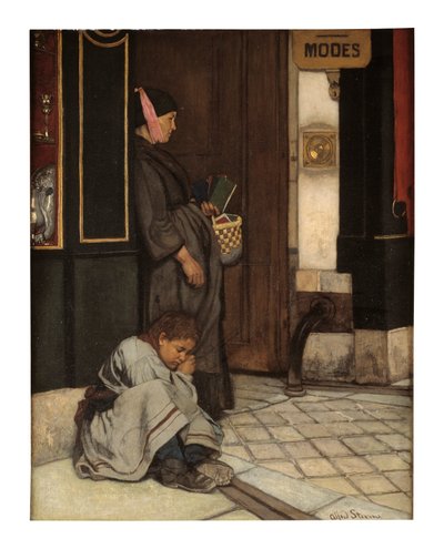 Elemosina Tollerata da Alfred Emile Stevens