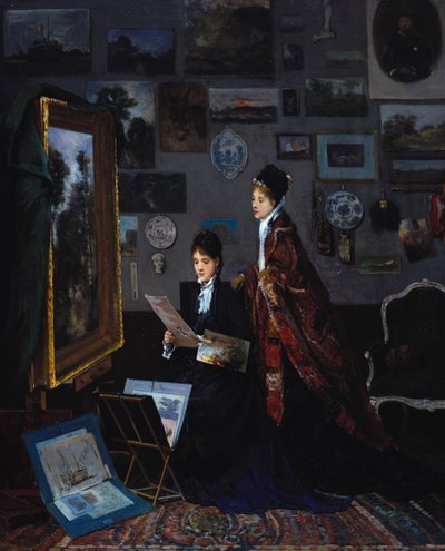 Nello Studio da Alfred Emile Stevens