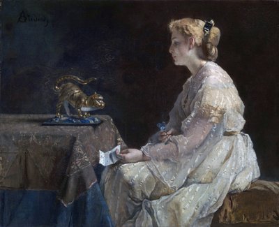 Il regalo da Alfred Emile Stevens