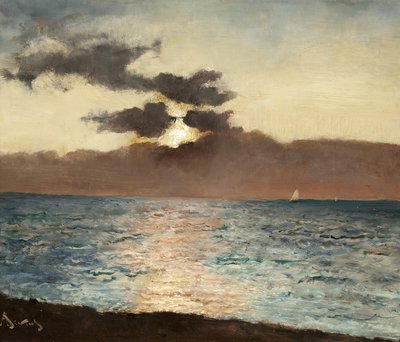Paesaggio Marino, Le Tréport, c.1880-89 da Alfred Emile Stevens