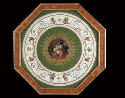 Parte superiore di un guéridon in stile Luigi XVI da Alfred Emmanuel Louis Beurdeley