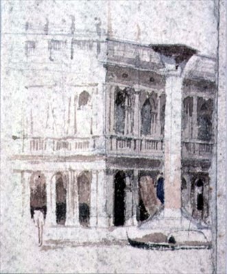 Un edificio a Venezia, vicino a San Marco, XIX secolo da Alfred Emile Stevens