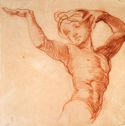 Studio di una figura nuda da Alfred George Stevens
