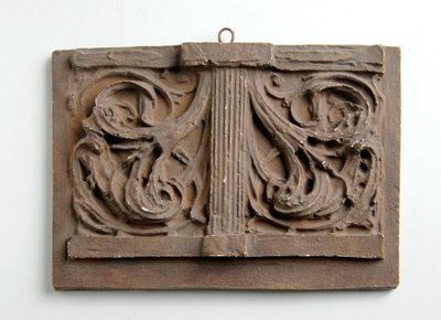Maquette per il Doppio Pannello di Foliage per la Corona sulla Figura della Carità sul Memoriale di Alessandria da Alfred Gilbert