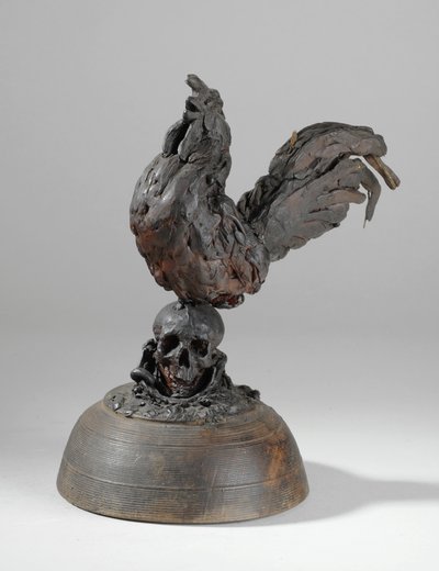Una delle 9 maquette per il Camino di Sam Wilson, c.1908-14 da Alfred Gilbert