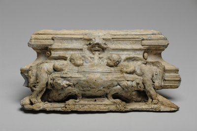 Una delle 9 maquette per il Camino di Sam Wilson, c.1908-14 da Alfred Gilbert