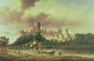 Una vista del Castello di Windsor da Alfred Gomersal Vickers