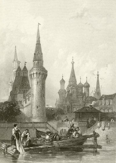 La Chiesa di Vasili Blagennoi da Alfred Gomersal Vickers