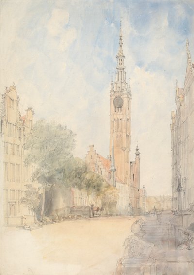 Il Municipio di Danzica da Alfred Gomersal Vickers
