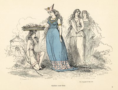Costumi delle donne della Gallia prima dell
