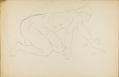 Nudo strisciante da Alfred H. Maurer
