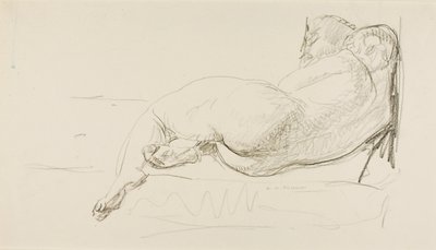 Nudo reclinato da Alfred H. Maurer