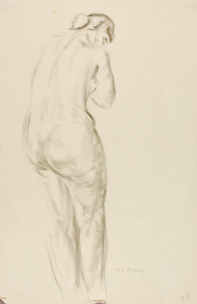 Nudo in piedi da Alfred H. Maurer