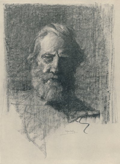 Studio di un ritratto, 1919 da Alfred Hartley