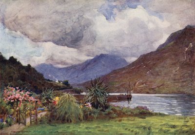Un Giardino a Leenane, Connemara da Alfred Heaton Cooper