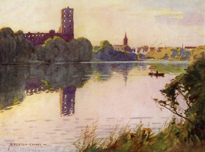 Danimarca: Castello di Koldinghus, Slesvig del Nord da Alfred Heaton Cooper