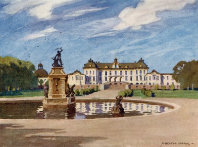Palazzo Drottningholm, Stoccolma da Alfred Heaton Cooper
