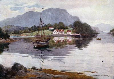 Godosund, Fiordo di Hardanger da Alfred Heaton Cooper