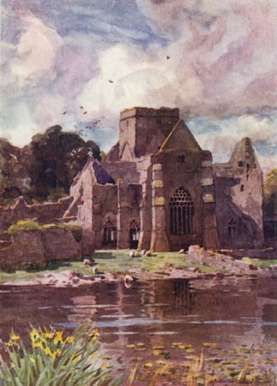 Abbazia di Holy Cross, Thurles, Contea di Tipperary da Alfred Heaton Cooper