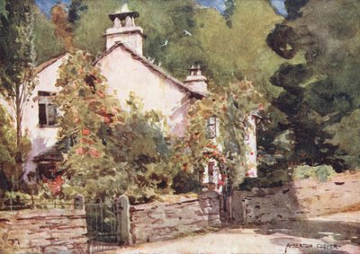 Distretto dei Laghi: Dove Cottage, Grasmere da Alfred Heaton Cooper
