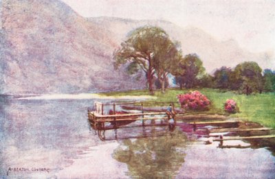 Distretto dei Laghi: Crepuscolo Nebbioso, Capo di Ullswater da Alfred Heaton Cooper