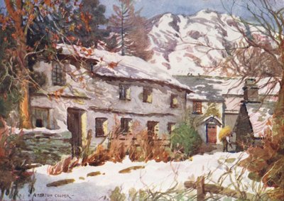 Distretto dei laghi: Sole invernale, Coniston da Alfred Heaton Cooper