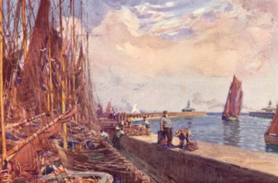 Porto di Lowestoft, Suffolk da Alfred Heaton Cooper